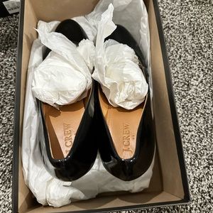 J crew pumps in black